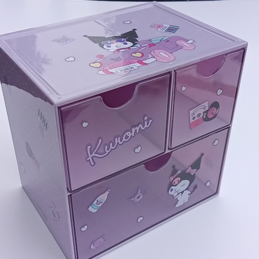 Miniso Sanrio Purple Organizer Box - Picture 7 of 16